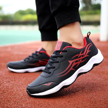 Men's Lightweight Soft Sole Fitness Sneakers - YAXSO
