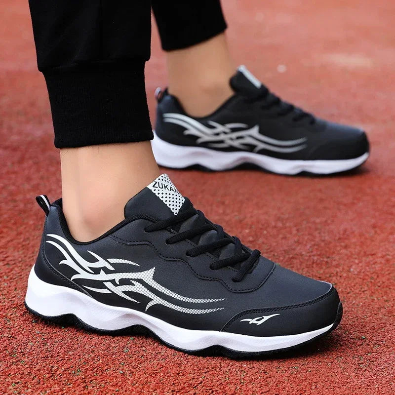 Men's Lightweight Soft Sole Fitness Sneakers - YAXSO