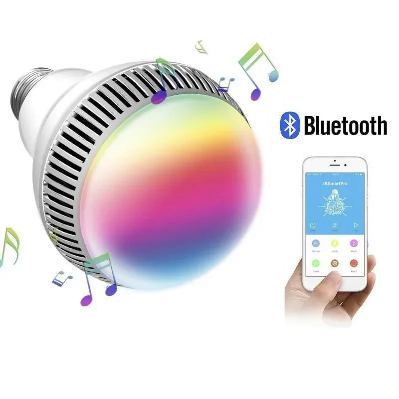 Smart LED colorful bulb Bluetooth wireless speaker - YAXSO