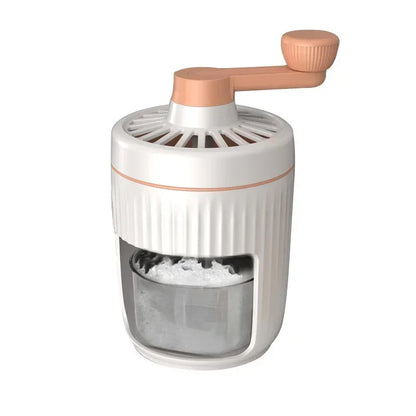 Manual Ice Shaver – Hand-Cranked Smoothie & Ice Crusher for Home Use - YAXSO