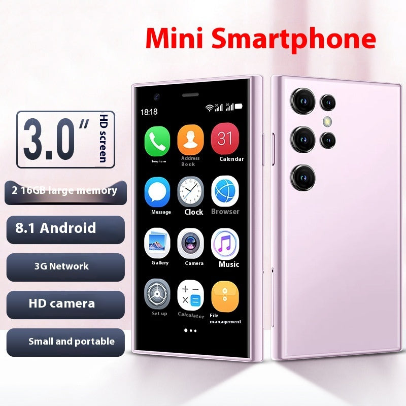 Mini smartphone with screen display and specifications. YAXSO UAE ONLINE STORE