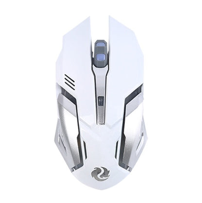 White gaming mouse with black accents. YAXSO UAE ONLINE STORE