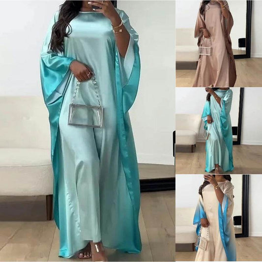 Ethnic Tribe Long Sleeve Printed Maxi Dress - YAXSO