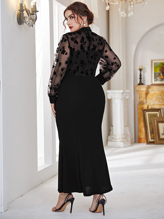 Dress European And American Large-size Dress Women