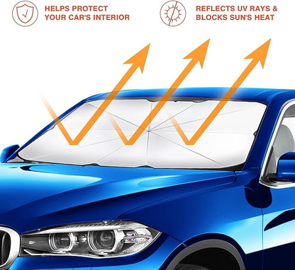 Foldable Car Windshield Sun Umbrella