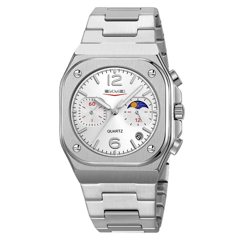 Men's Waterproof Multifunctional Quartz Watch