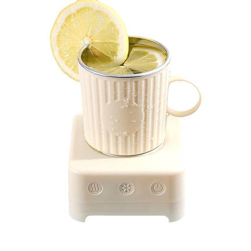 Mini Quick Cooling Cup Beer Beverage Rapid Refrigeration Ice Maker Machine Cold Drink Heating Home Dormitory Food Grade 400ml Kitchen Gadgets - YAXSO