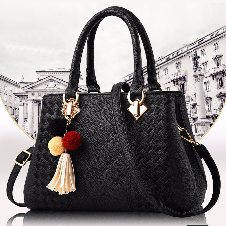 Luxury Women Crossbody Handbag | PU Leather Multiple Compartments