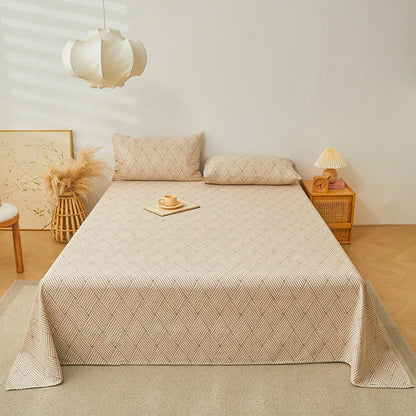 Pure Cotton Bedding Set – 3-Piece Soft & Breathable - YAXSO