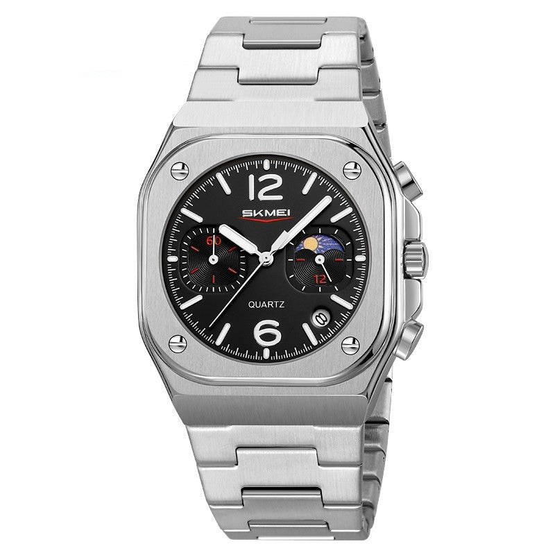 Men's Waterproof Multifunctional Quartz Watch