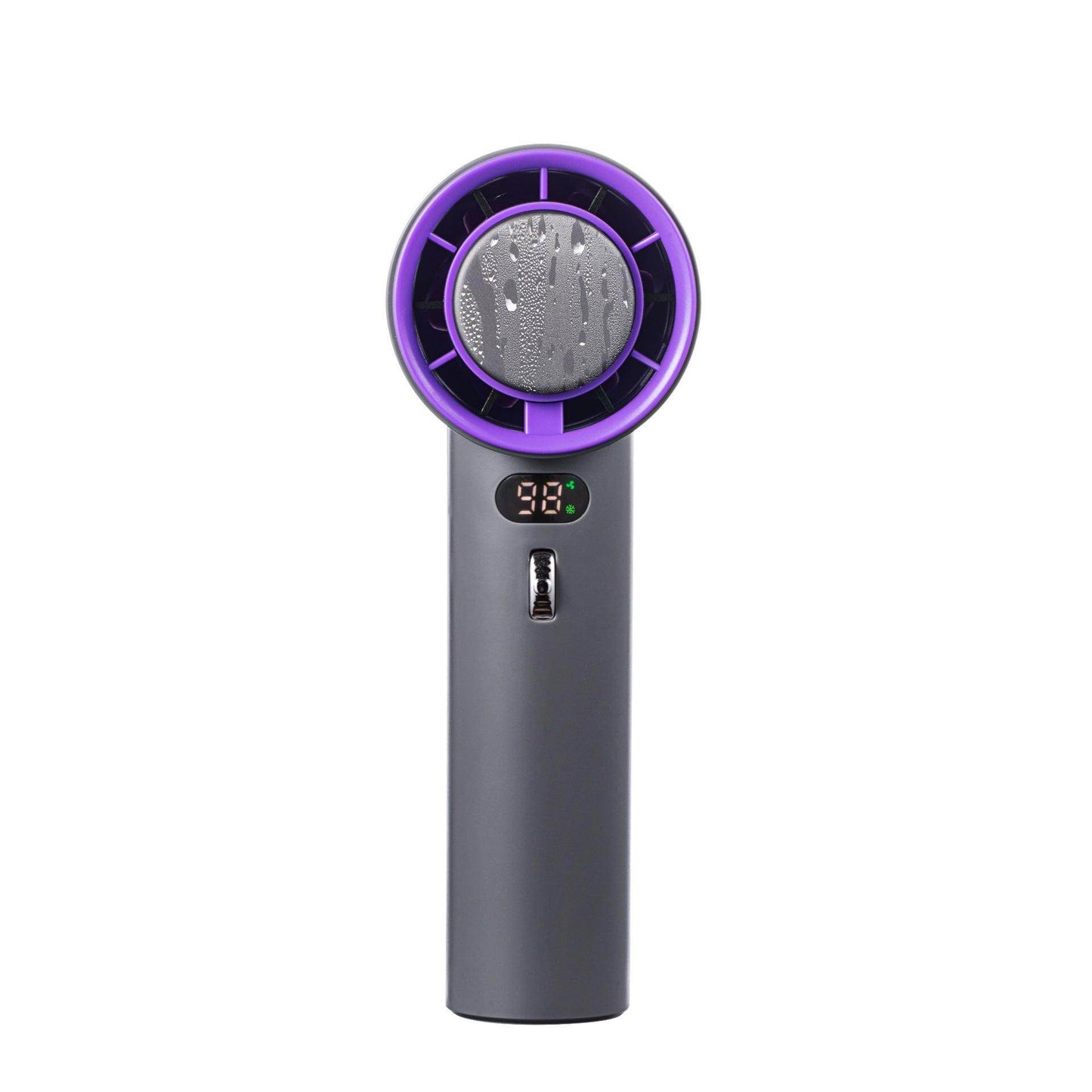 Portable Handheld Turbo Fan Cooling Semiconductor Refrigeration 3000mAh Battery Wind Speeds Adjustable Mini Personal Fan - YAXSO