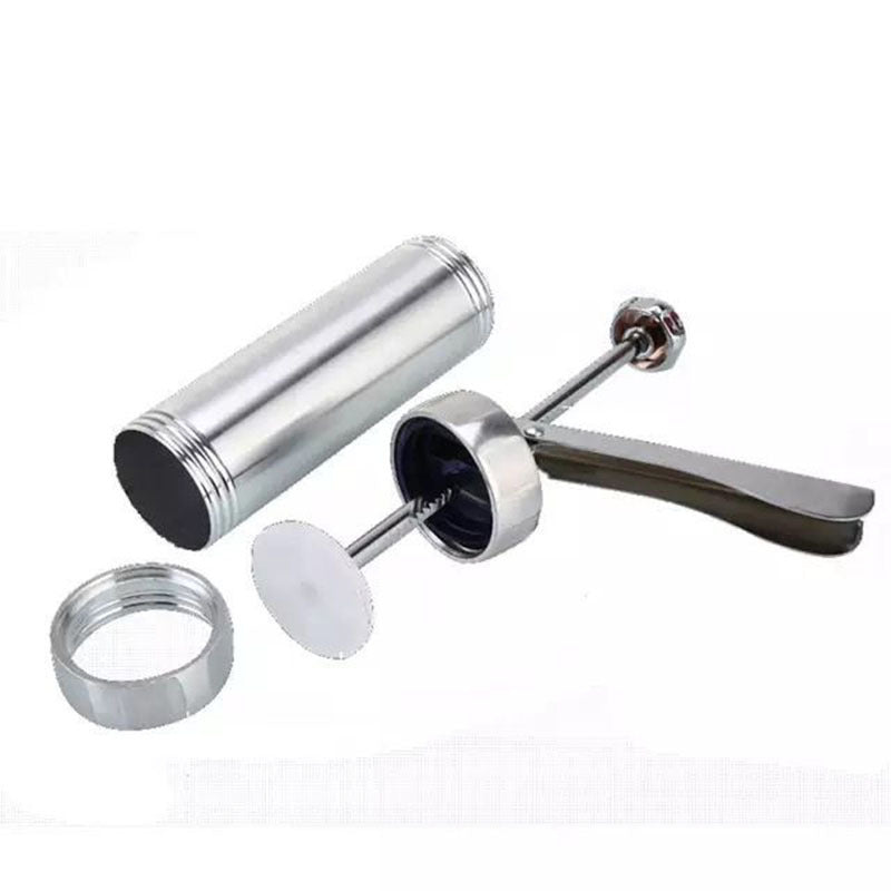 Cookie Press Gun & Icing Set – Alloy Maker with 20 Discs & 4 Pastry Tips