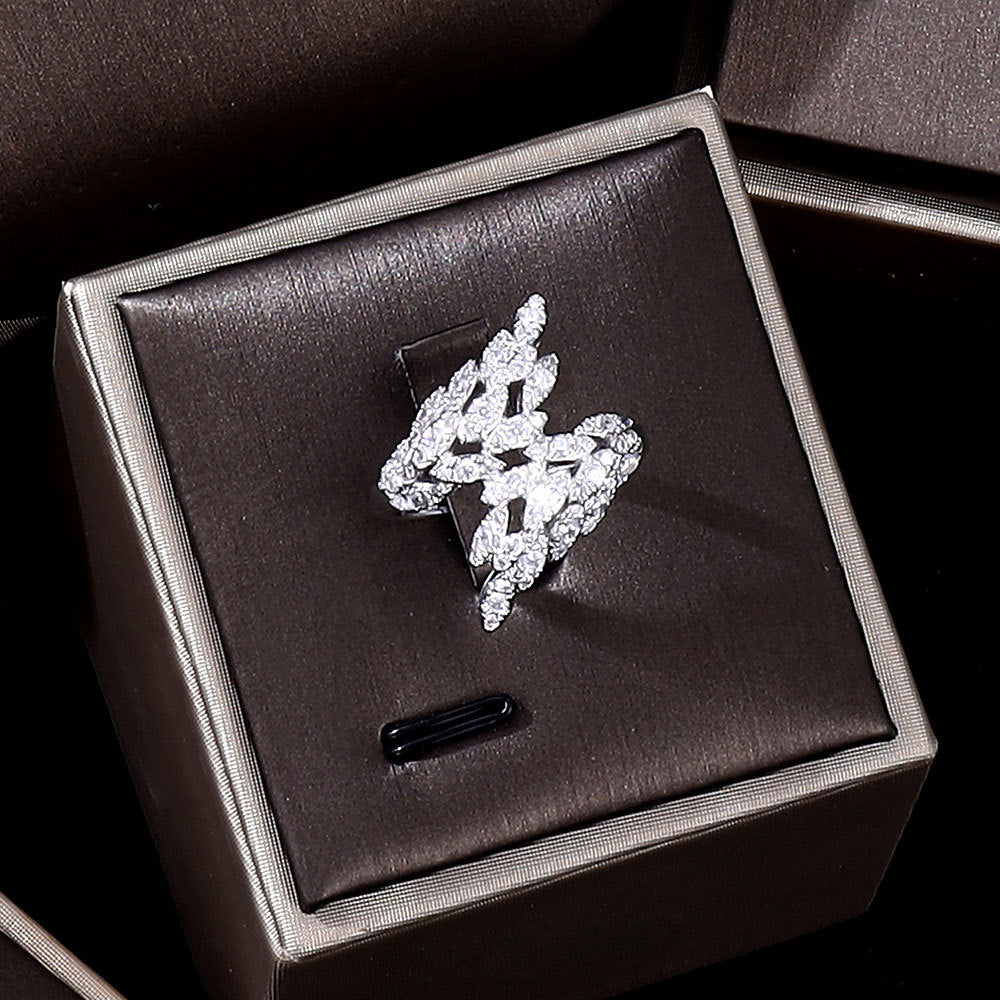 Weddings And Banquets Zircon Jewelry Set
