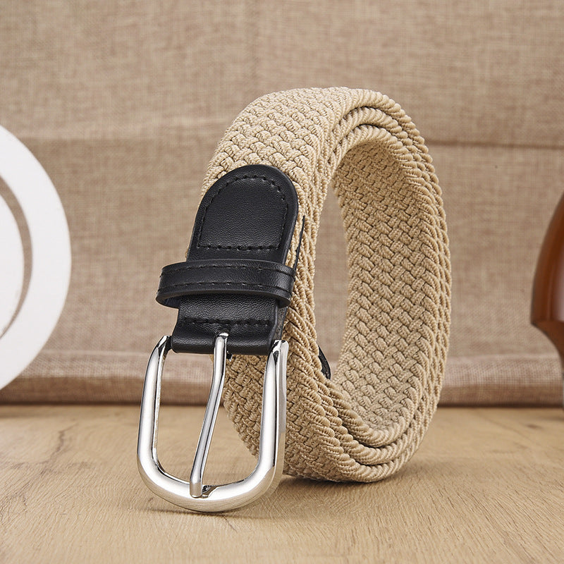 Belt Elastic Stretch Punch-free