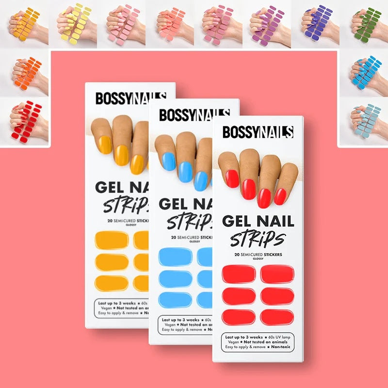 Nail Sticker Wraps Color Nail Art Sticker Full Sticker