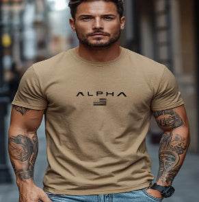 Men's Fitness T-shirt Sports Short-sleeved Top - YAXSO