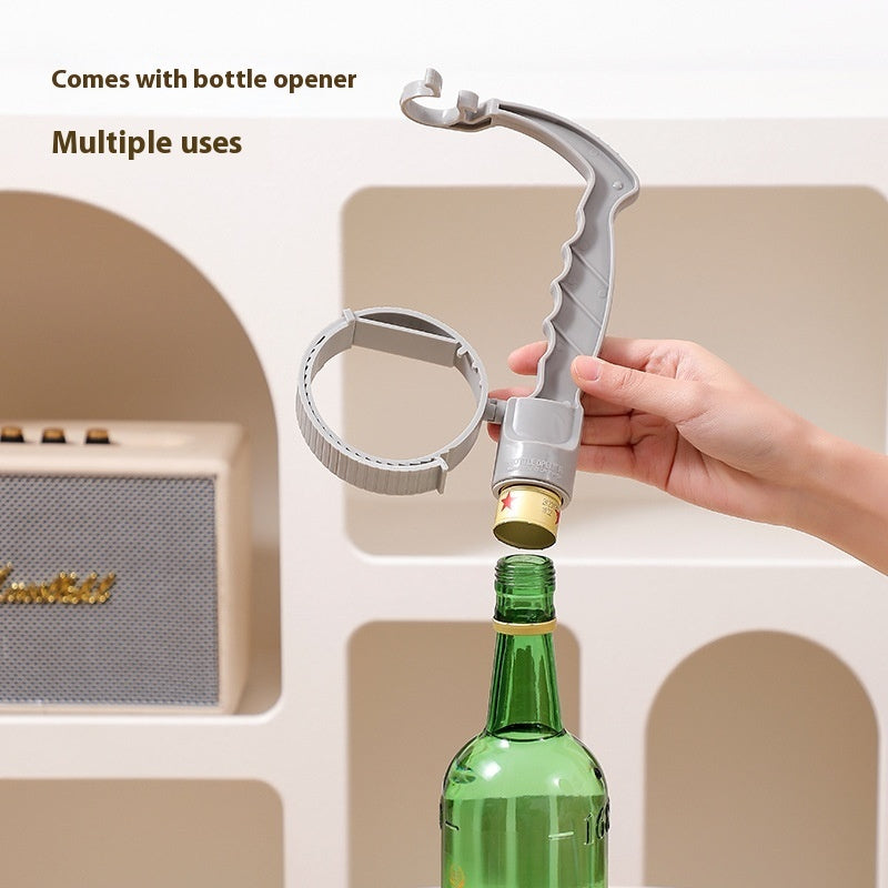 Adjustable Bottle Handle Holder | Easy Pour Kitchen Gadget