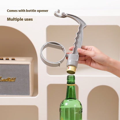 Adjustable Bottle Handle Holder | Easy Pour Kitchen Gadget