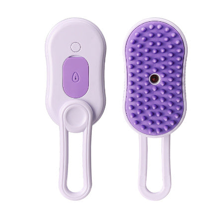 -in-1 Electric Pet Grooming Brush – Steam Spray Massage Comb for Cats & Dogs