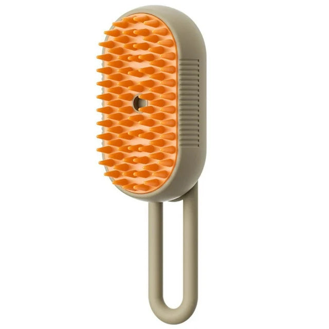 -in-1 Electric Pet Grooming Brush – Steam Spray Massage Comb for Cats & Dogs
