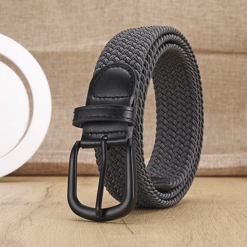 Belt Elastic Stretch Punch-free