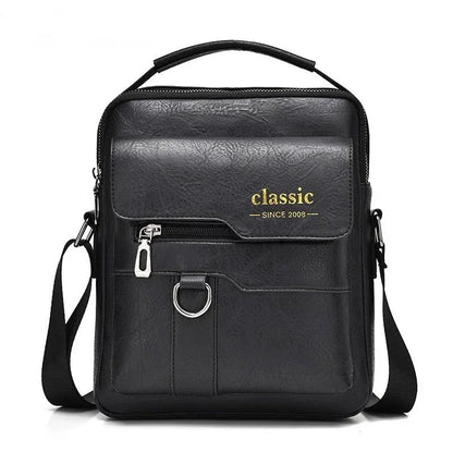 Men's PU Leather Shoulder Bag - YAXSO