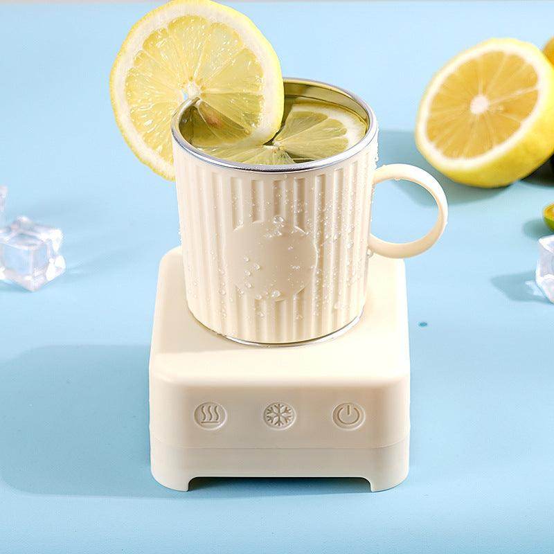Mini Quick Cooling Cup Beer Beverage Rapid Refrigeration Ice Maker Machine Cold Drink Heating Home Dormitory Food Grade 400ml Kitchen Gadgets - YAXSO