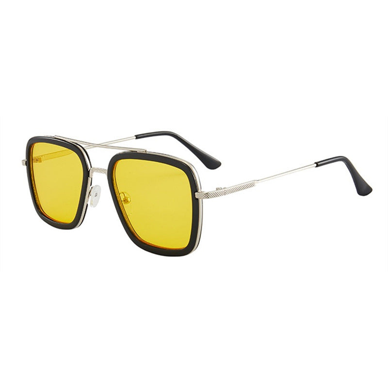 Unisex Square Frame Sunglasses