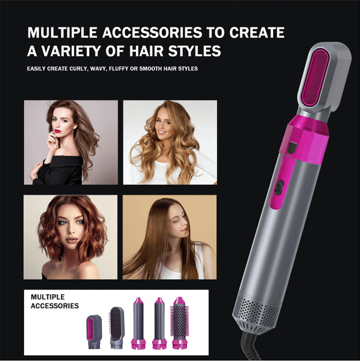 5-in-1 Hot Air Brush