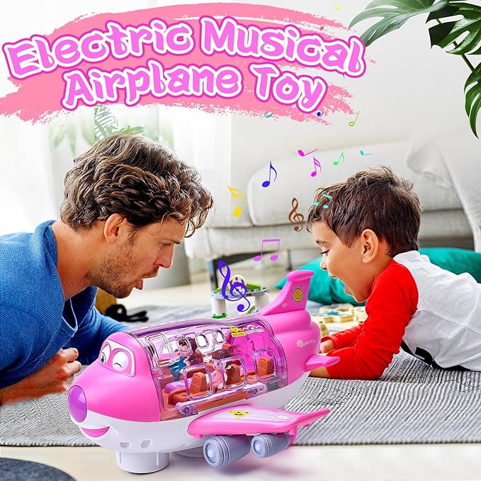Rotating Electric Airplane Toy