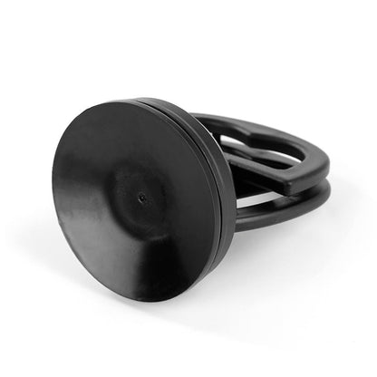 Mini suction cup dent puller, round suction cup with black handle frame
